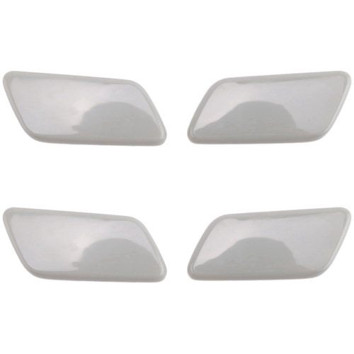 Front Bumper Headlight Washer Cover Water Jet Cap For