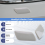 Front Bumper Headlight Washer Cover Water Jet Cap For 7