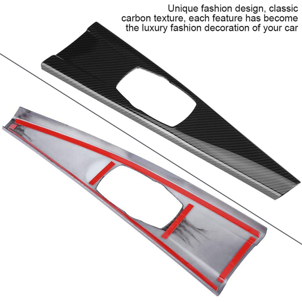 Car Multimedia Panel Cover Trim Sticker For Carbon Fiber Trim 4851117196690