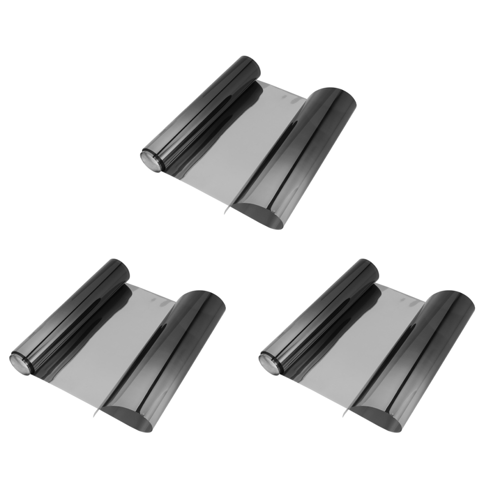 Car Tinting Film Top Front Windshield Foil Solar Protection (Black) Black 4851117195990