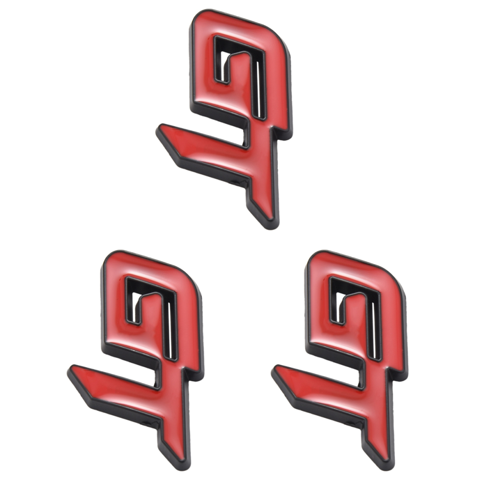 Sticker For Focus 2 3 Fiesta Mondeo Mk2 + Red/Black 4851117196256