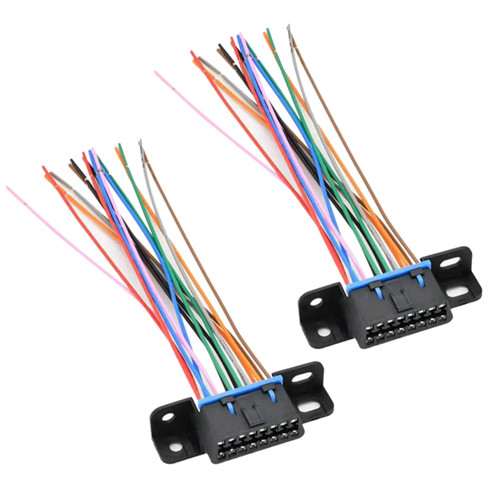 Diy16pin Obd2 Extension Cable For // Female Automotive 4851117192661