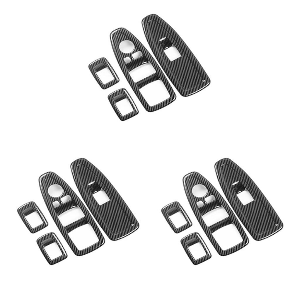 12X Window Glass Lift Button Decoration Abs Carbon Fiber Decoration 4851117101687