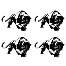 Car Sticker Decals Vinyl Waterproof Auto Tuning Styling black