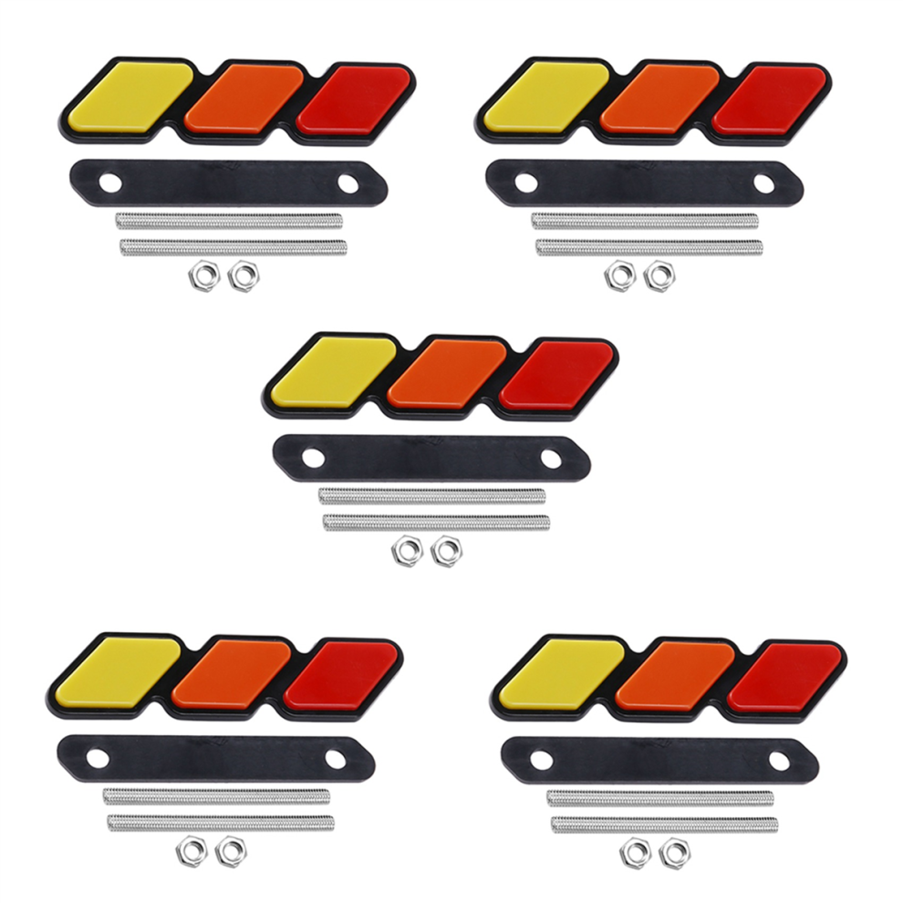 Tri-Color Front Grille Badge Emblem For 4Runner 4851117199042