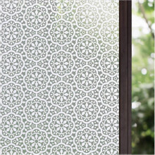 Promotional sales Privacy Window Film Electrostatic Adhesive Blackout Privacy Glazing Film Frosted Frosted Glass Decorative for Bathroom Home Kitchen