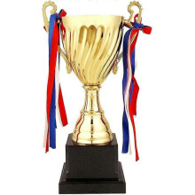 Promotional sales Large Trophy Cup.Awards Gold Trophy for Sport Tournaments,Competitions,24.5cm