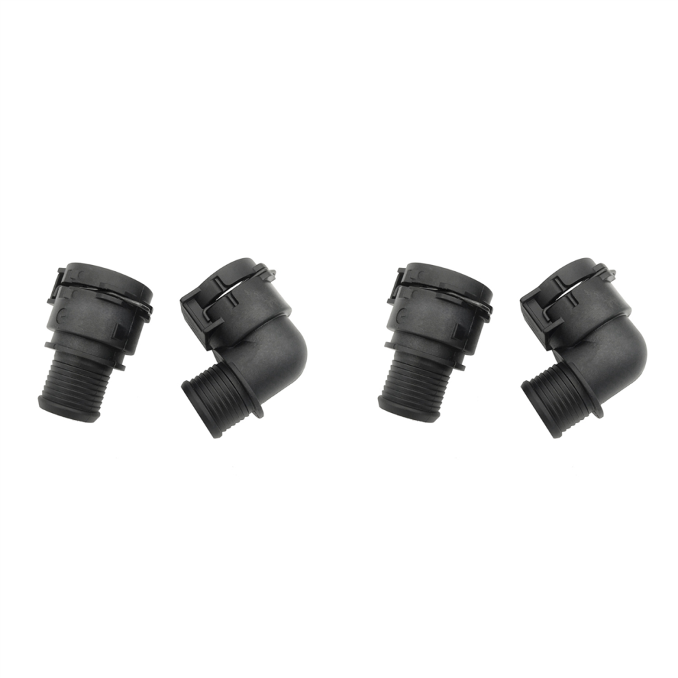 1 Set Heater Inlet Hose Connector Plug 95089363 95089364 Black 4851117105098