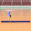 Homcom HOMCOM 2.1m Balance Beam Trainer Fold Performance Gymnastics, Blue 1