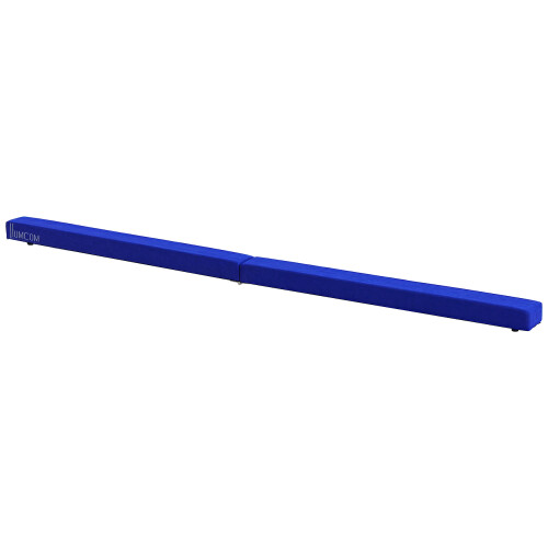 Homcom HOMCOM 2.1m Balance Beam Trainer Fold Performance Gymnastics, Blue 1
