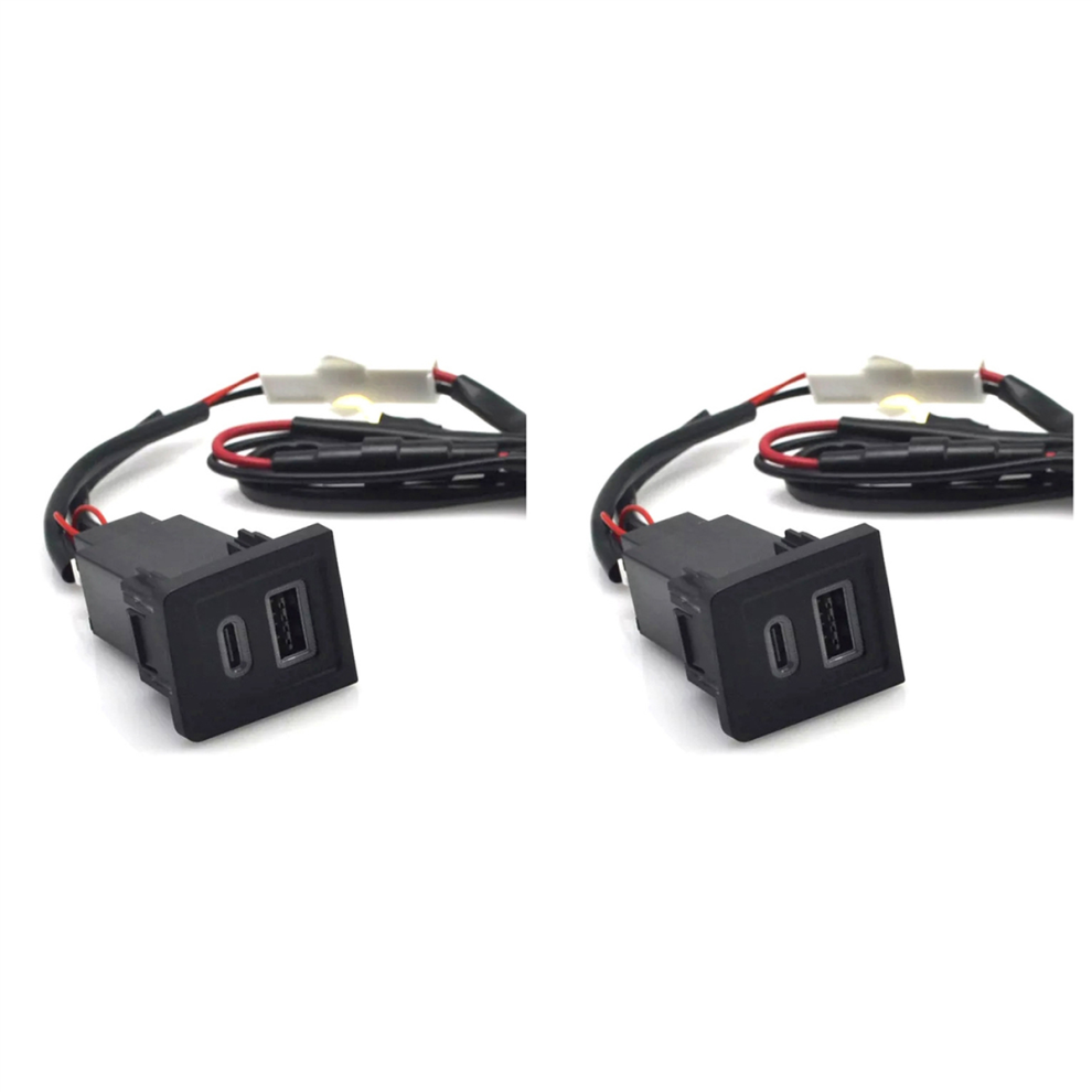 Car Usb Charger Pd Quick Charge Qc3.0 Outlet For 4851117108679