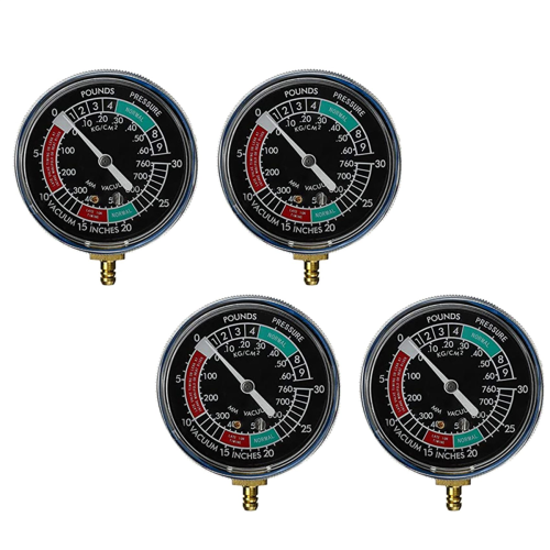 4X Motorcycle Fuel Vacuum Gauge Carburetor Synchronizer