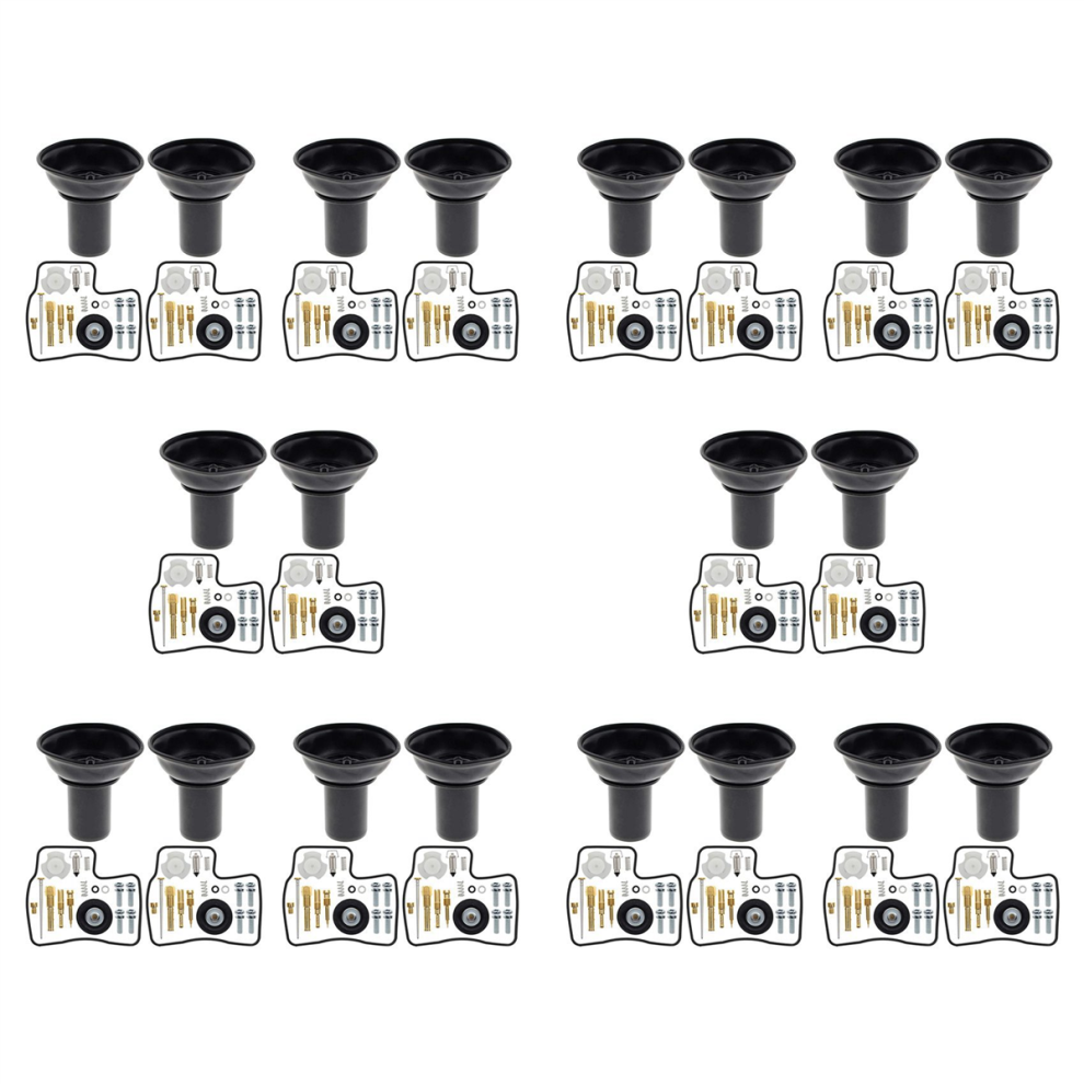 Repair Kit Carburetor Diaphragm Plunger For Steed Vlx 400 4851117114663