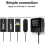 Power Adapter for Nest Hello Video Doorbell, Video Doorbell Video Intercom 2
