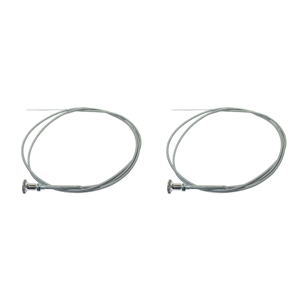 6 Ft Push Pull Throttle Cable For Hot Rat Rod Black 4851340647877