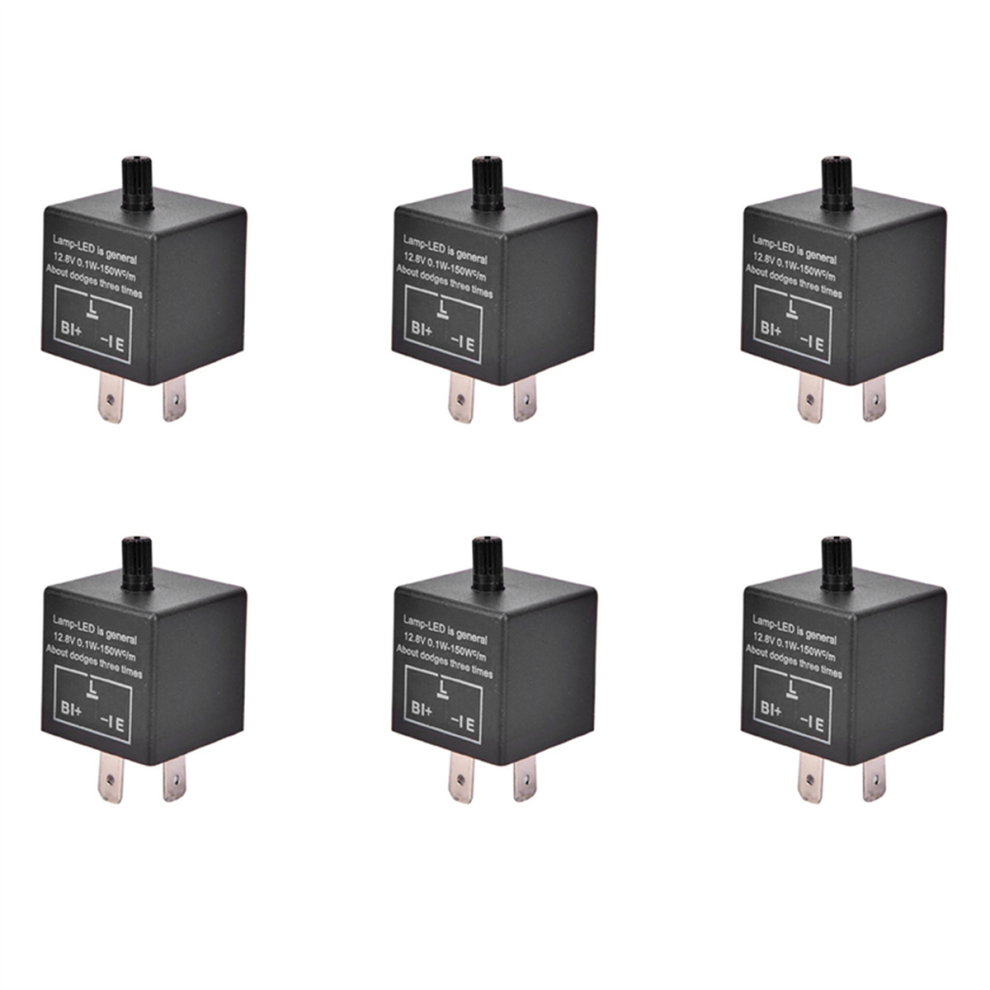 Electronic Led Adjustable Flasher Relay For Turn Signal Blinker Light 4851340655346