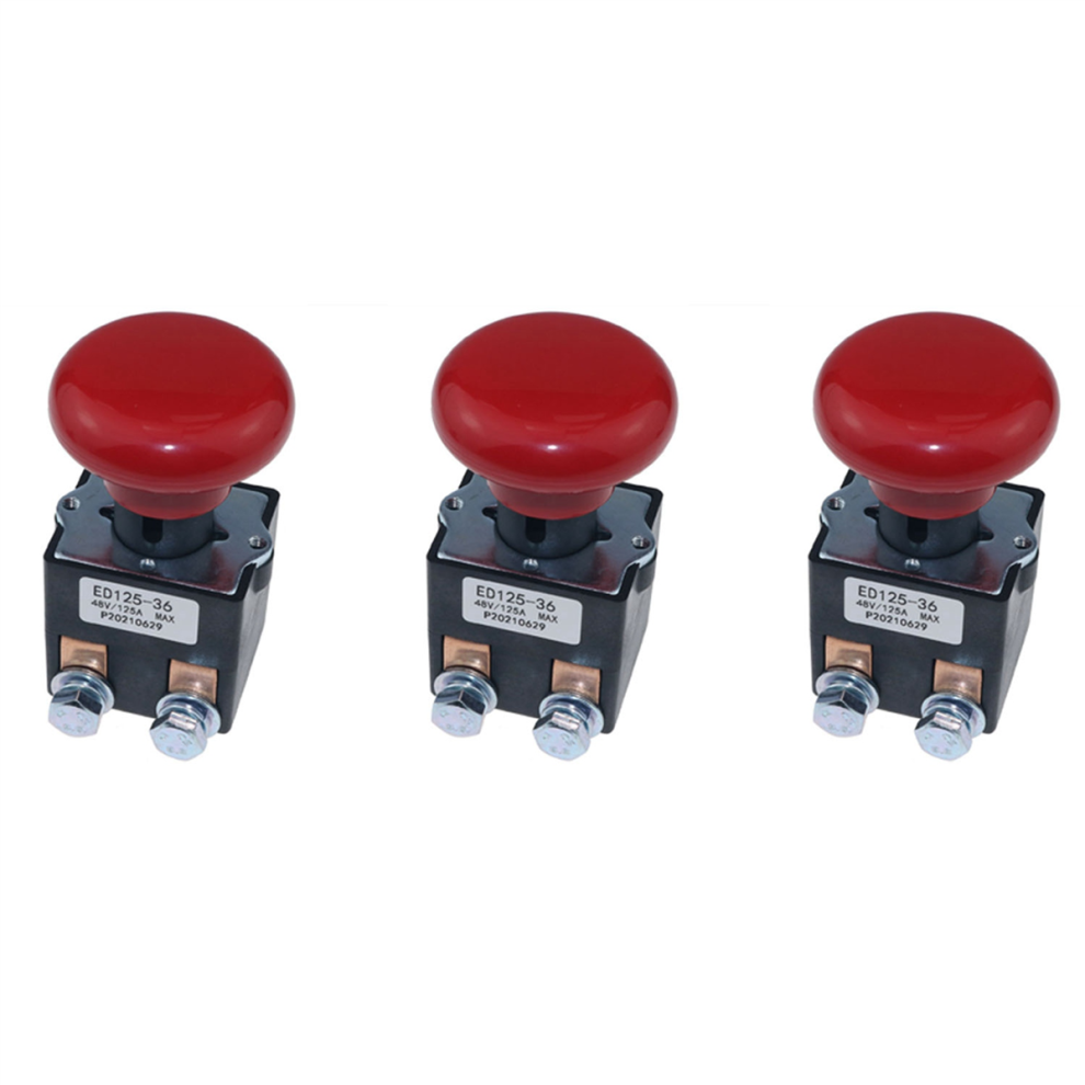 Ed125-36 48V 125A Emergency Disconnect Stop Switch For Ez30 4851340661309