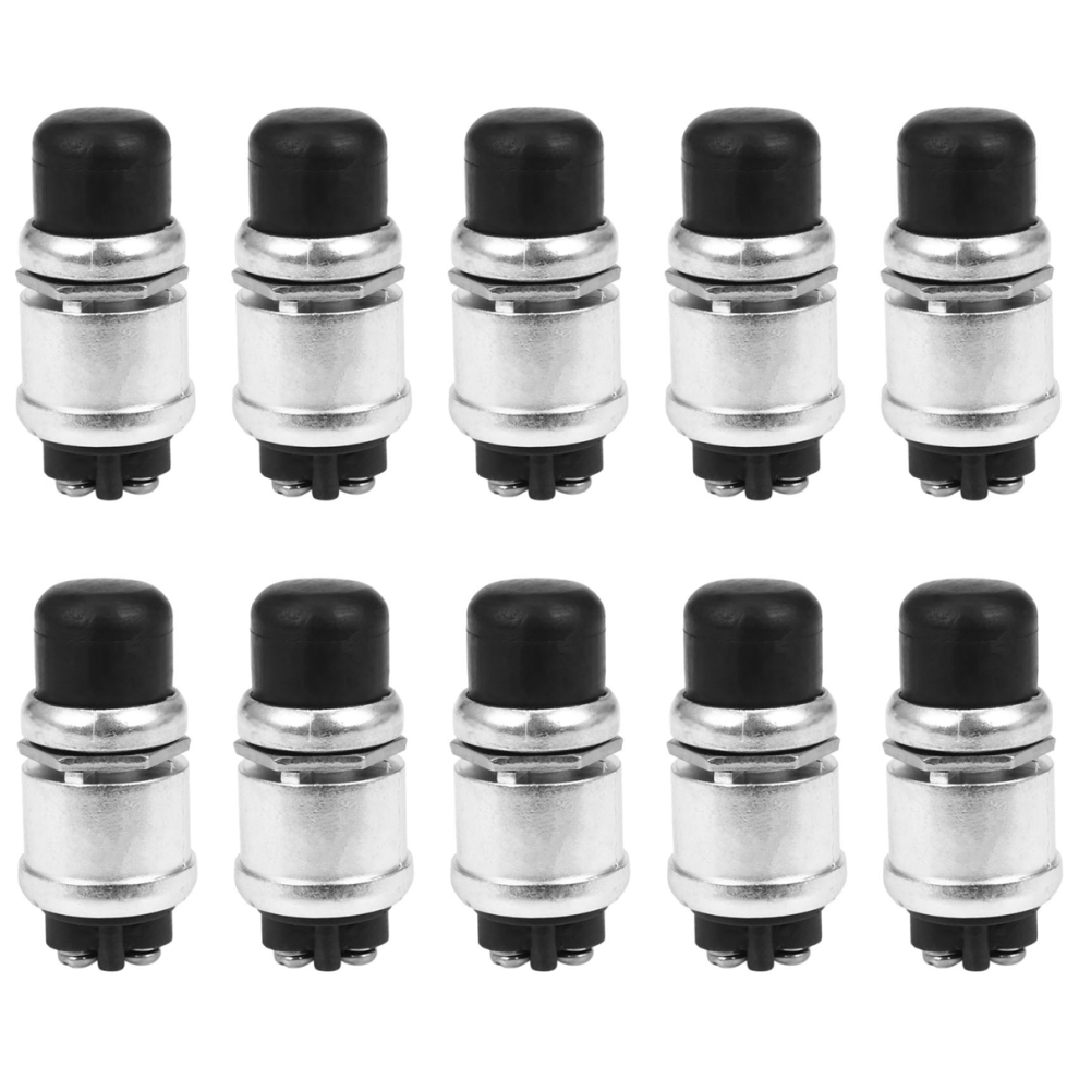Waterproof Car Boat Horn Engine Start Momentary Switch Push Button 4851340664102
