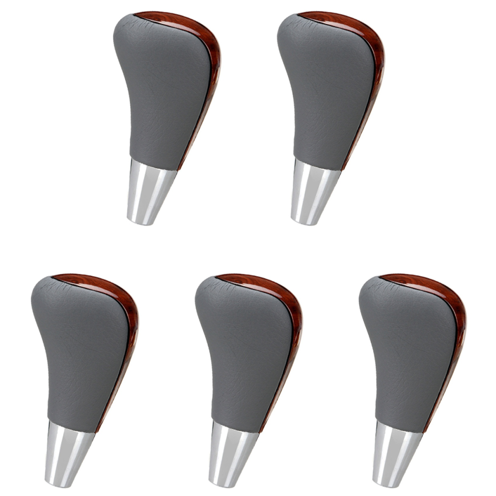Wood Gear Shift Knob For / Fortuner Grain/Grey 4851340662153