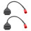6 To 16 Pin Motorcycle OBD Adaptors for 1