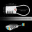 Luggage Locks , [Newest Version] [2 Pack] 4 Digit Combination Travel 14cm Flexible Cable Combination 4