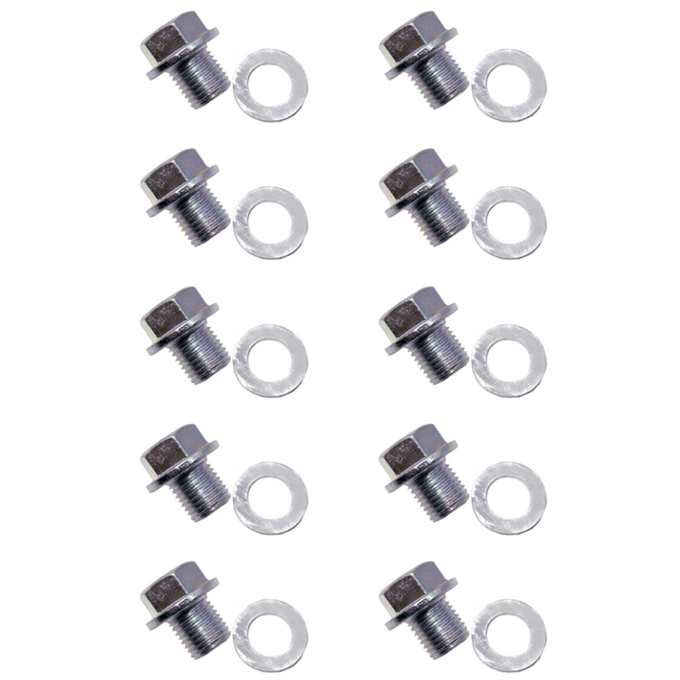 Engine Oil Pan Drain Bolt Plug With Washer For / 4851340677416