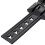2X Universal Motorcycle Exhaust Muffler Drop Protection Guard Black 7
