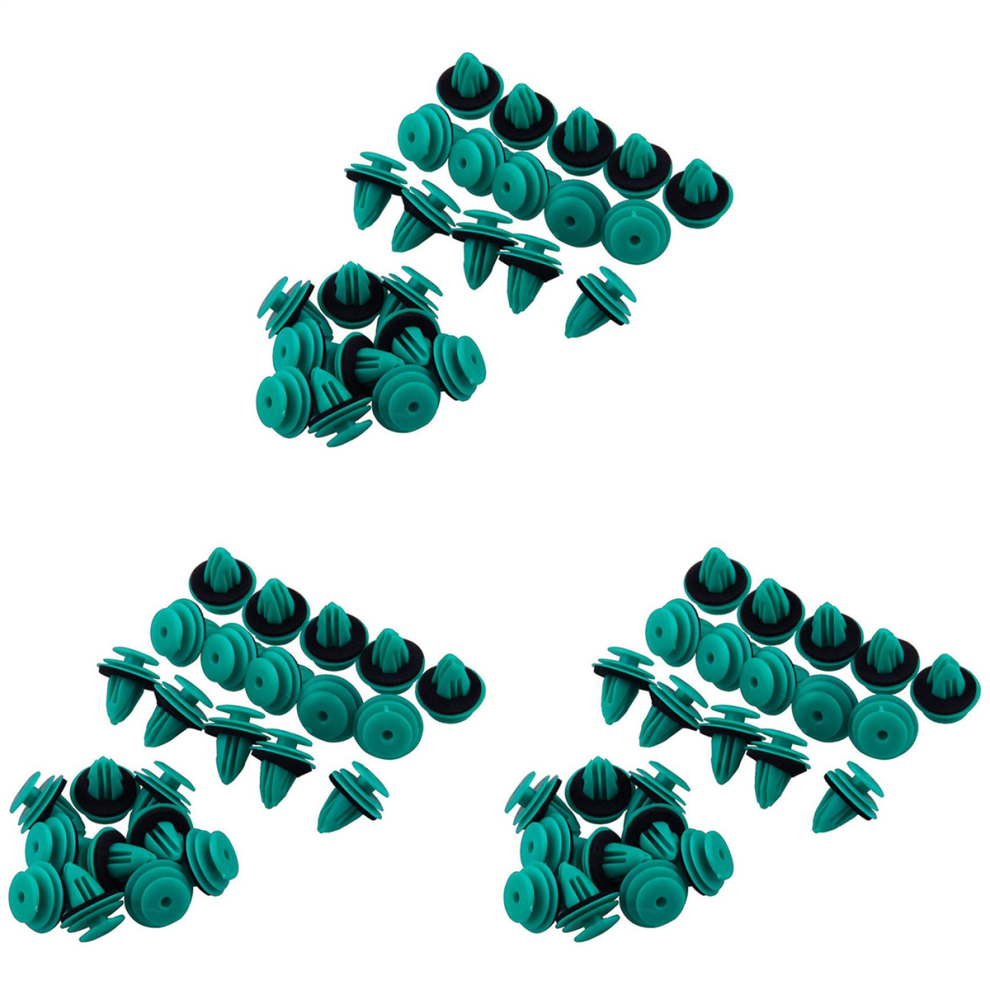 25 Pcs Trim Panel Nylon Retainer Clips For 90467-10188 4851340682878
