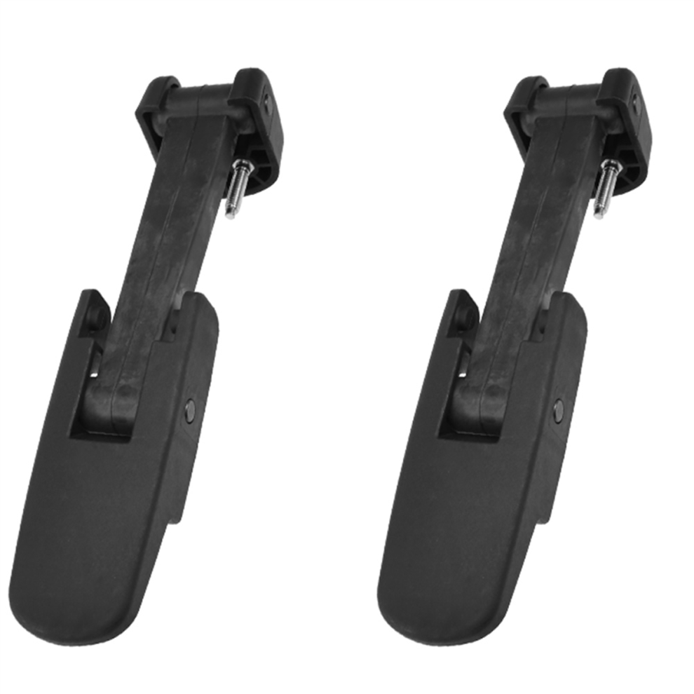 Bonnet Hood Release Rod Lock Latch For - H2 Black 4851340691344