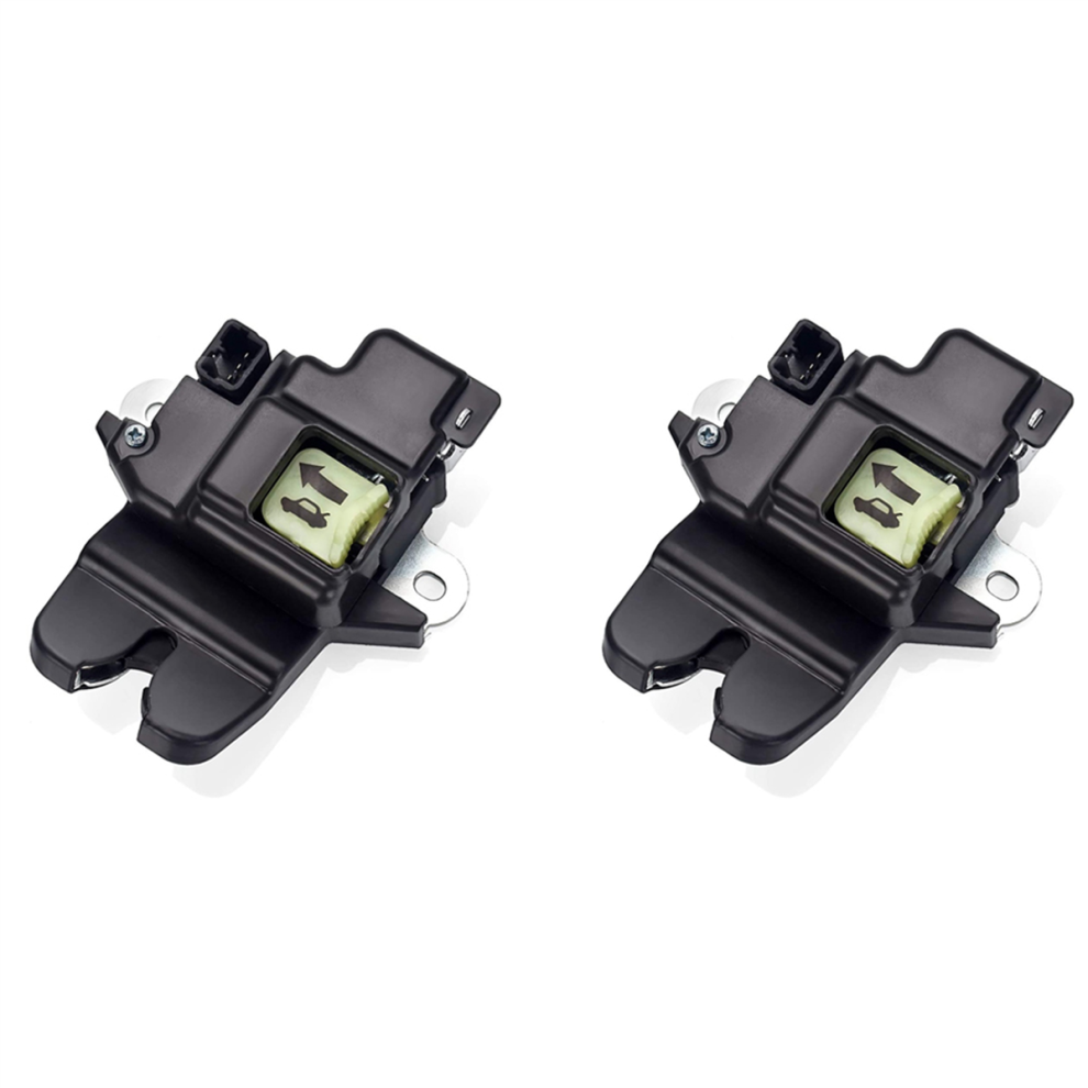 2X Rear Trunk Motor Tail Gate Latch Actuator Mechanism For 4851340692778