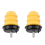 Car Rear Suspension Frame Axle Rubber Leaf Spring Bumper Bump Stop 4