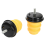 Car Rear Suspension Frame Axle Rubber Leaf Spring Bumper Bump Stop 6
