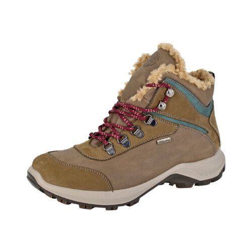(EU Size 40) IMAC L746E Ladies Fleecy Collar Memory Foam Waterproof Walking Hiking Boots