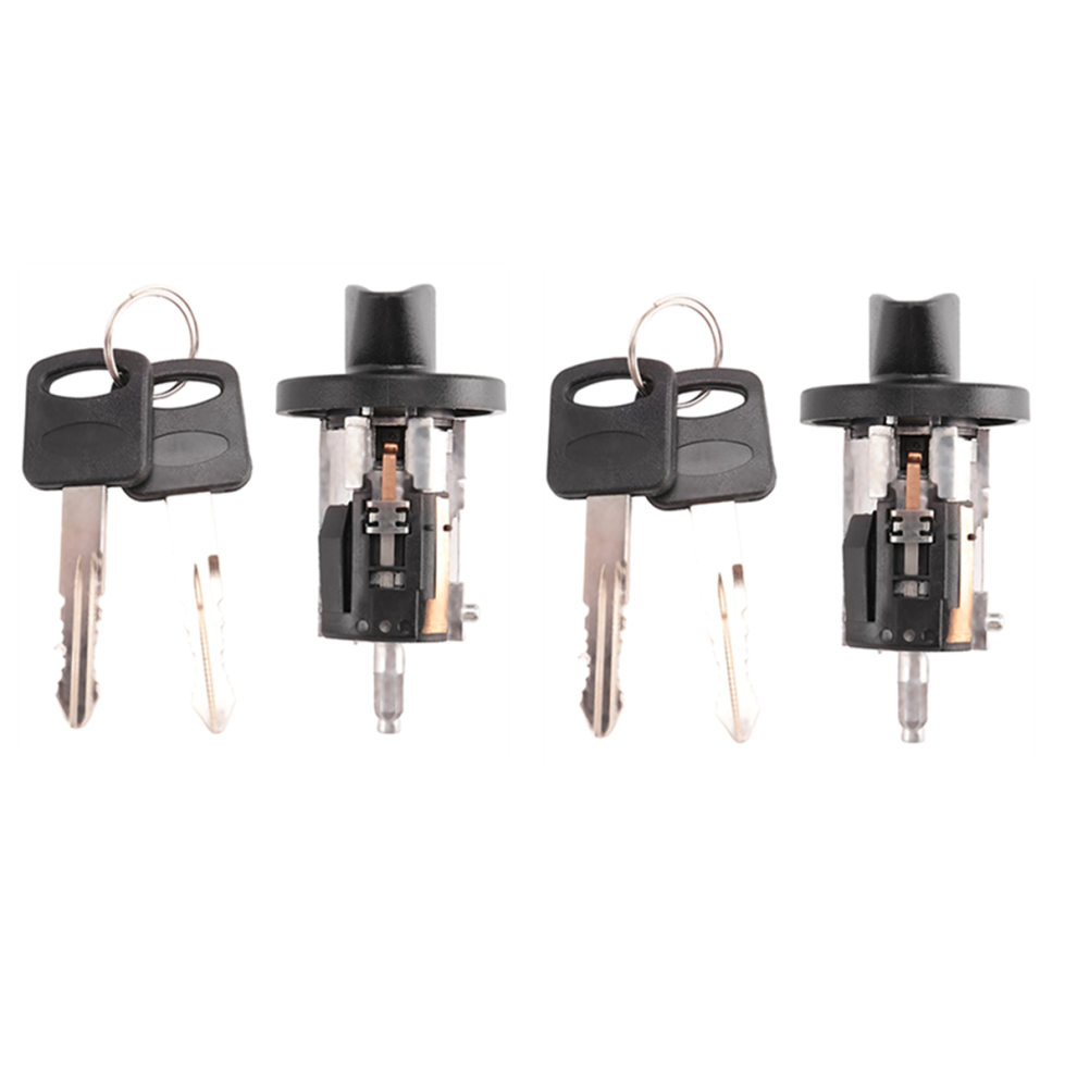 2X Bezel Ignition Lock Cylinder With Keys For Mercury 4851340601145