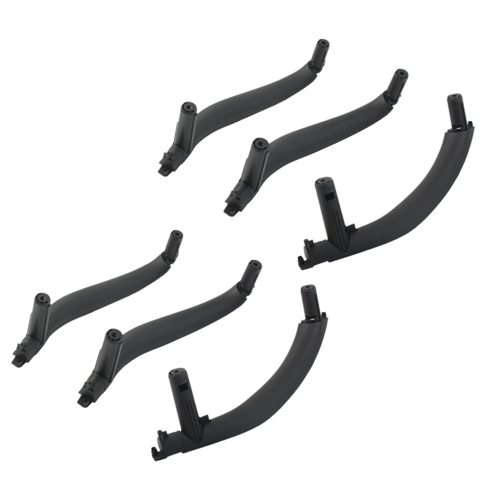 Door Pull Handle Trim Cover For - X5 X6 F15 F16 Rhd (Black) Black 4851340600483