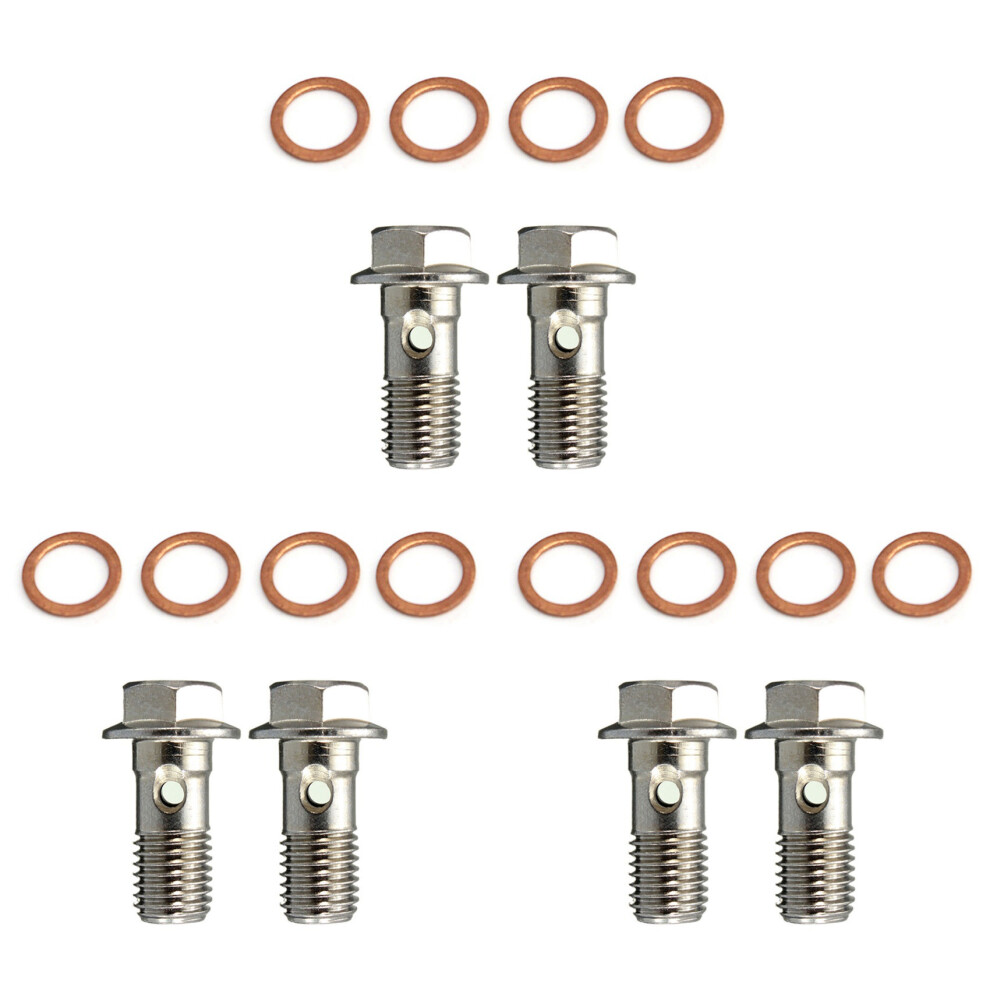 M10 X 1.25 Banjo Bolts Brake Master Cylinder Hydraulic Clutch Screw 4851340601527