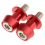 2X Motorcycle CNC Swingarm Swing Arm Spool 10mm for -Red 2