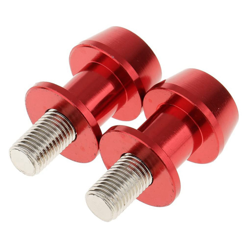 2X Motorcycle CNC Swingarm Swing Arm Spool 10mm for -Red 2