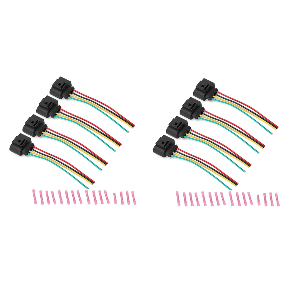 8 Pack Ignition Coil Harness For A4 1.8T,2.0T,2.5L,3.2L 4851340611847