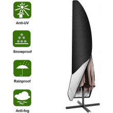 Cantilever Umbrella Protective Cover Oxford Umbrella Waterproof Black