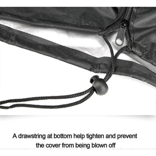 Cantilever Umbrella Protective Cover Oxford Umbrella Waterproof Black 2