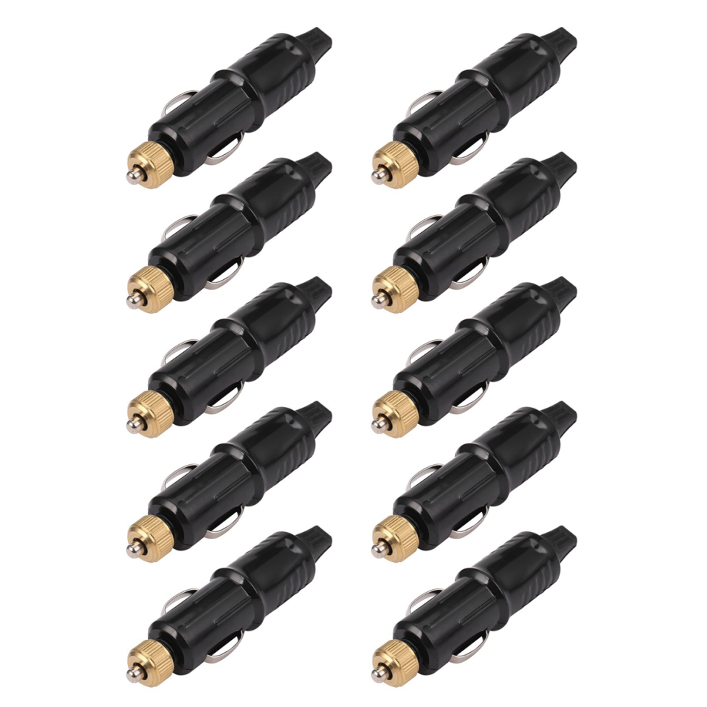 12/24V Car Lighter Socket Plug Adapter Charger + Fuse Set 4851340615388