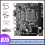 B75 Desktop Mboard+sata Cable+s Cable+ Grease+baffle A1155 Ddr3 2x8g Pci 2