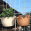 Wall Hanging Flower Pots Semicircle Flower Pots Wall Decor Brown S 3
