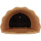 Wall Hanging Flower Pots Semicircle Flower Pots Wall Decor Brown S 2