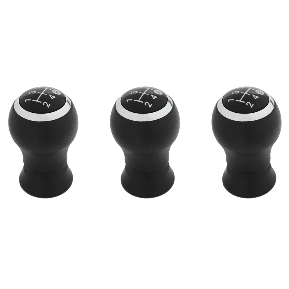 5 Speed Mt Car Gear Shift Gear Knob Cover For Yaris 2005-2010 Black 4851340620689