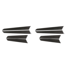 Car Carbon Fiber Interior Door Panel Cover Trim for C