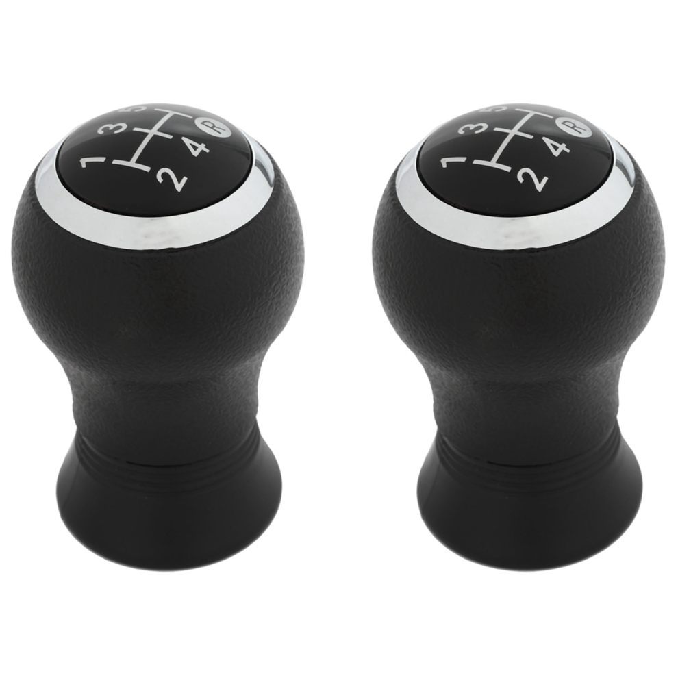 5 Speed Mt Car Gear Shift Gear Knob Cover For Yaris 2005-2010 Black 4851340620672