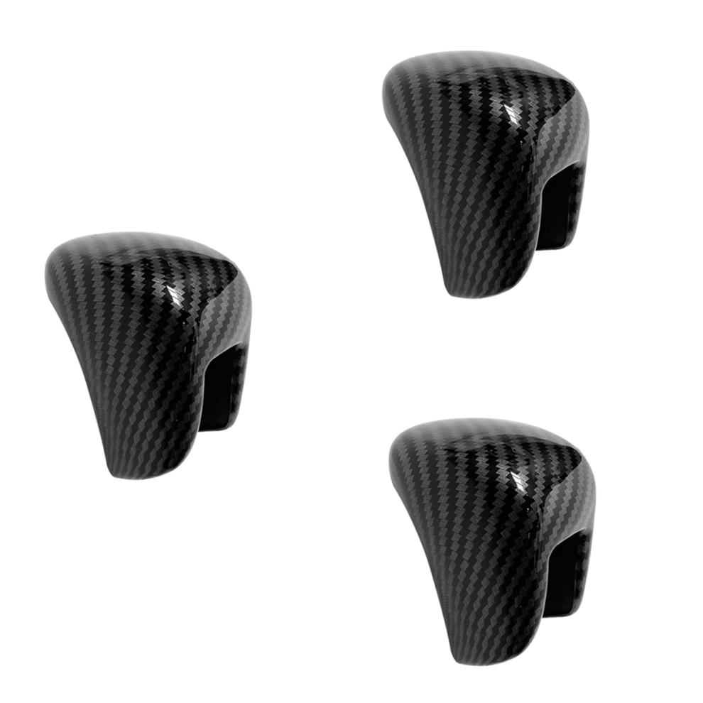 Carbon Fiber Abs Gear Shift Knob Cover Trim Fit For Grain 4851340622751