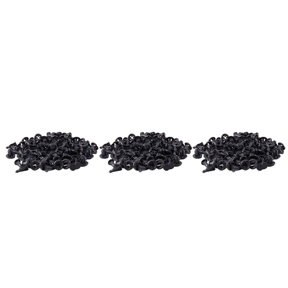Car 10mm Hole Dia Plastic Rivets Fastener Push Pin Clips 50PCS